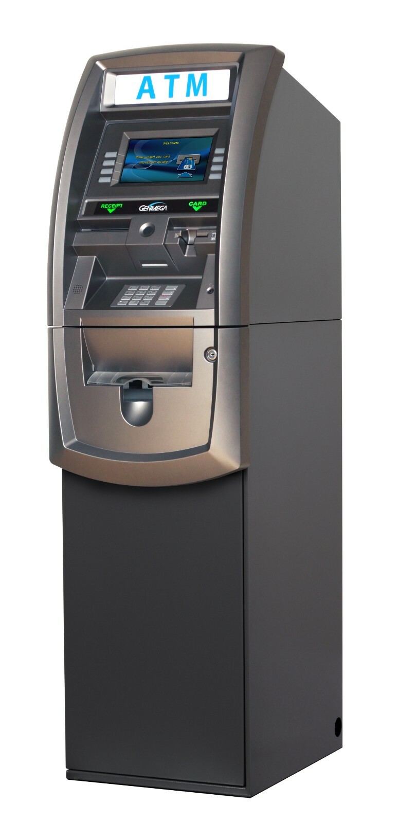Genmega G2500 ATM Machine New with Processing