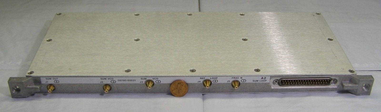 HP MODULE...MODEL: 08780-60021... SUM LOOP MODULE FOR 8782A VECTOR SIGNAL GENRTR