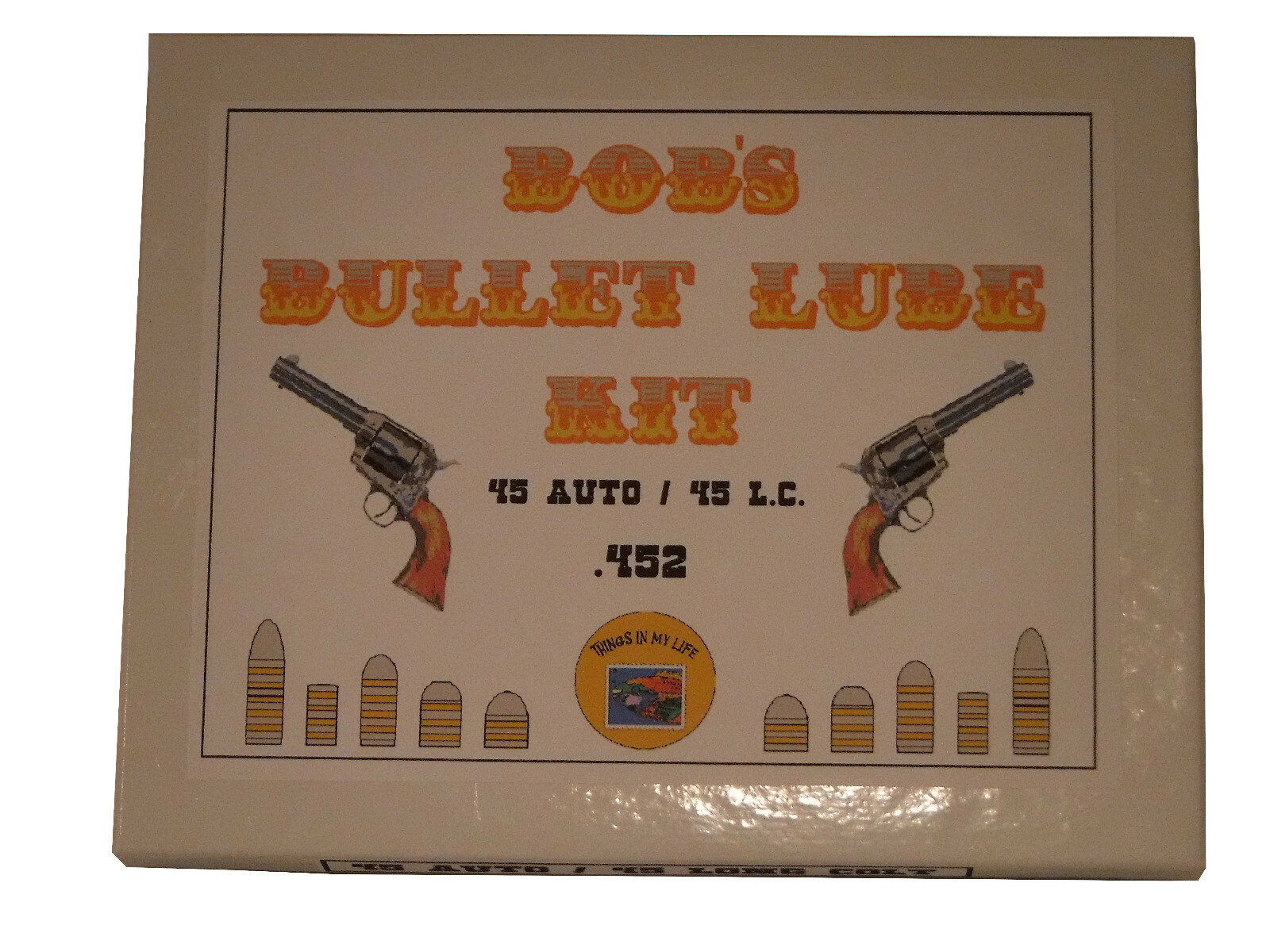 Bob's Bullet Lube Kit 45LC / 45Auto Cast Bullet Lube Cutter