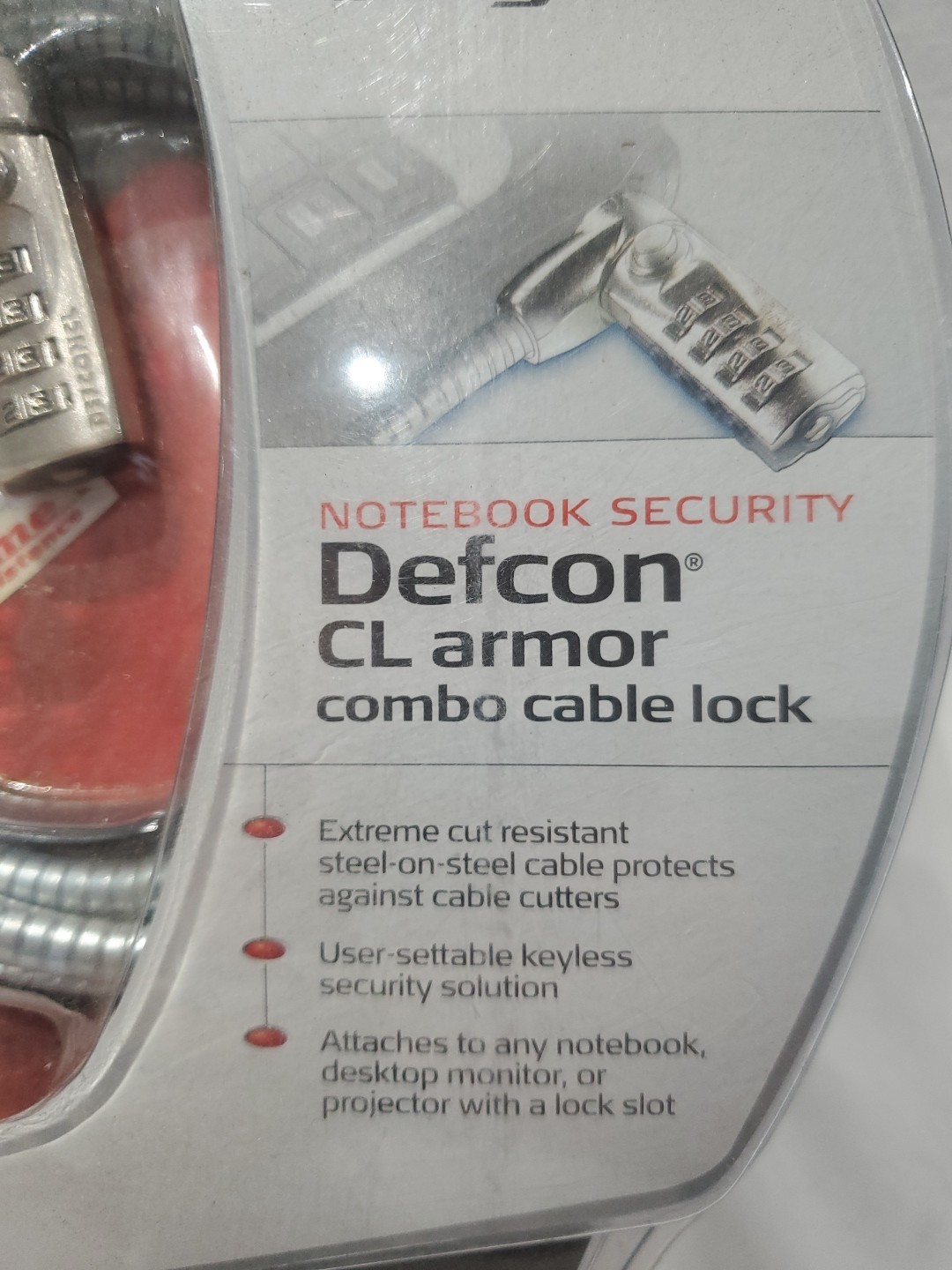 Targus Defcon CL Armor Combo Cable Lock