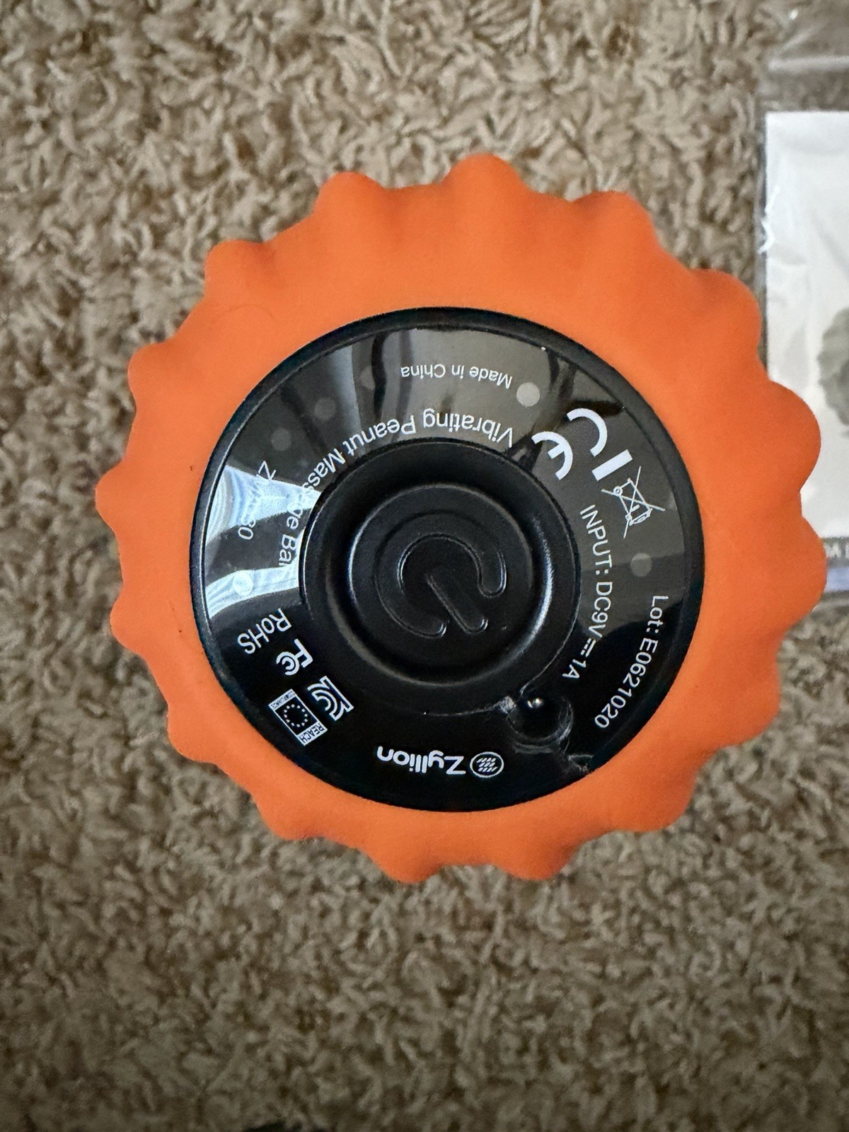 Zillion Vibrating Peanut Massage Ball