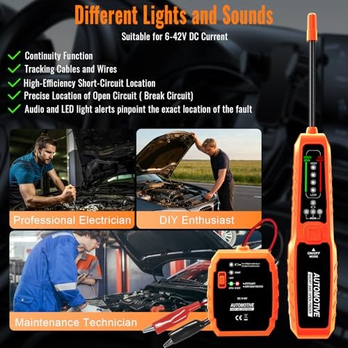 Automotive Wire Tracer & Electrical Tester – Open & Short Finder Tool