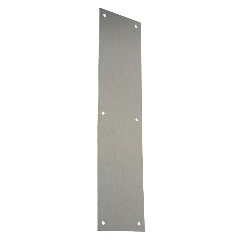 Rockwood 70C Push Plate, 4″ x 16″ x .050″ US32DMS Finish Assa Abloy 70C