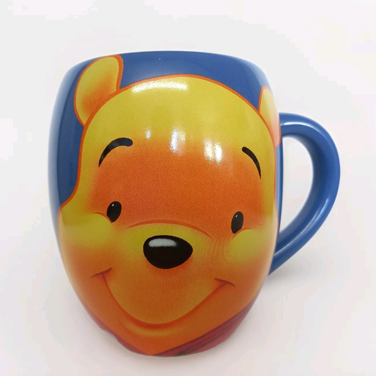 Disney Winnie The Pooh Barrel Mug Cup Dark Blue Tams Walt Disney Collectable
