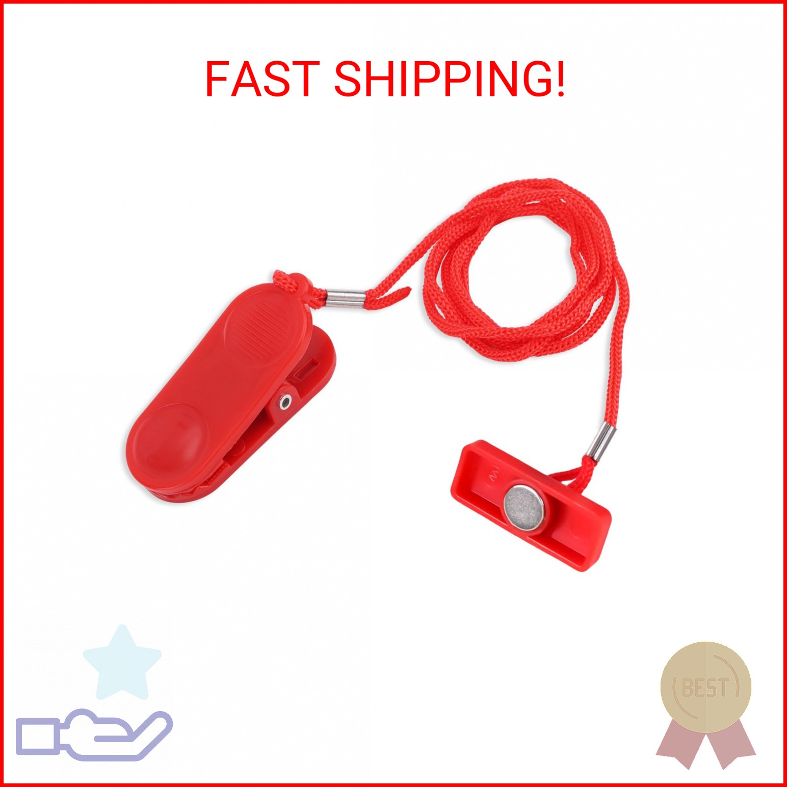 Treadmill Magnet Safety Key Replacement, Universal Treadmill Safety Key Magnetic