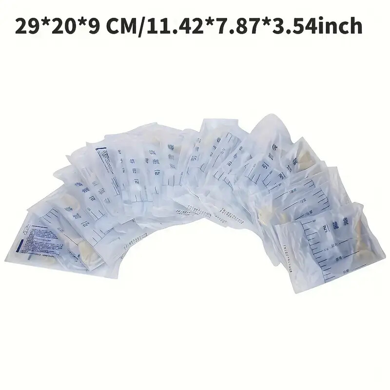 25Pcs Male Urinary Drainage Bags Catheter Bags Anti-reflux Disposable 50.72oz