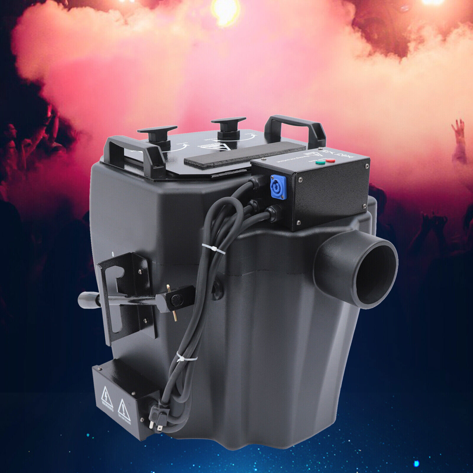 6000W Dry Ice Fog Machine Low Lying Smoke Machine Stage Effect For Wedding Party