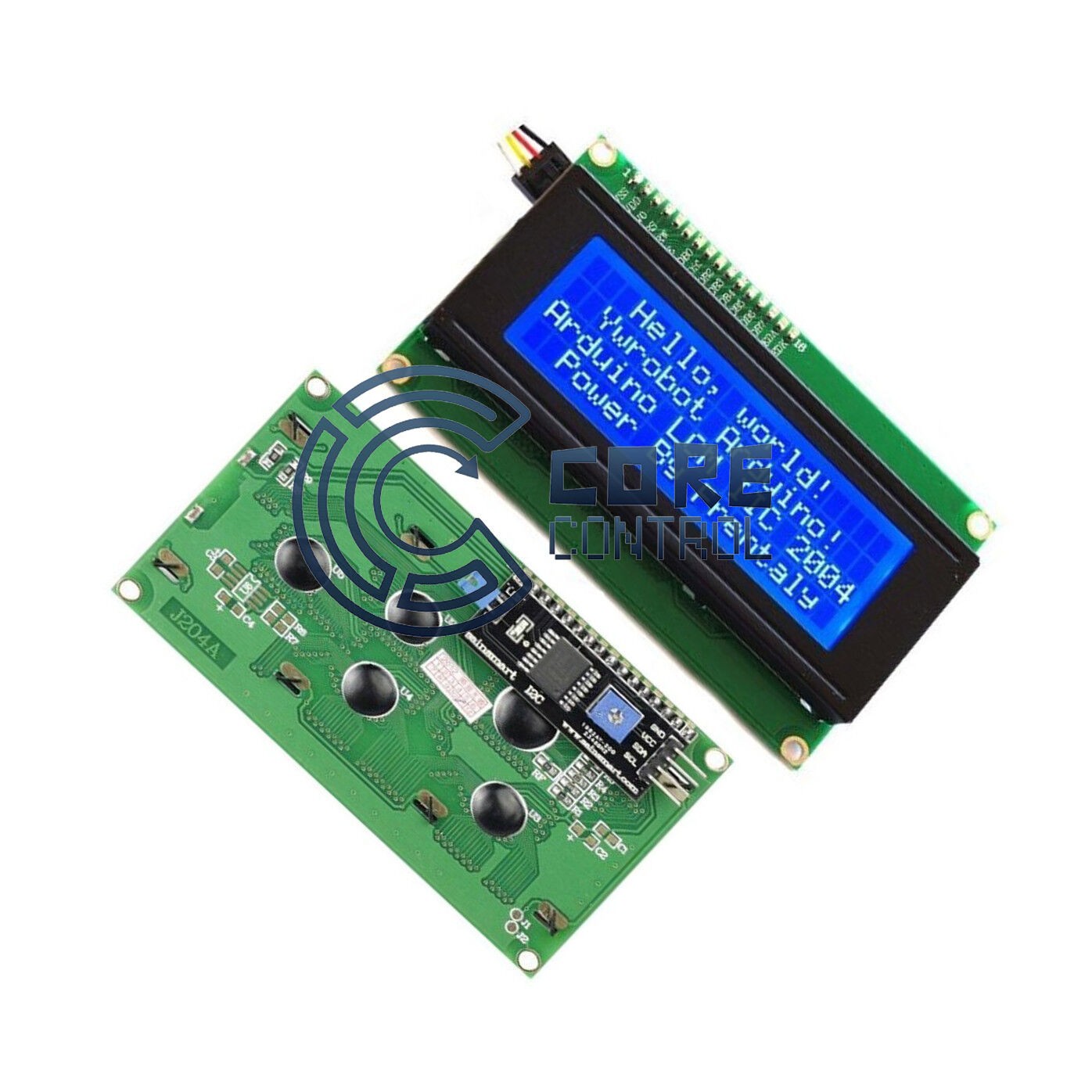 IIC/I2C/TWI/SP​​I Serial Interface2004 20X4 Character LCD Module Display Blue