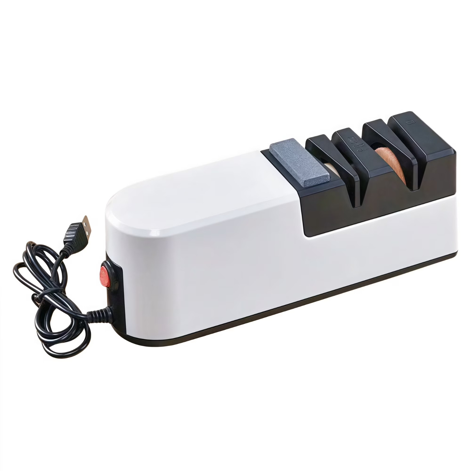 Professional 4 Slot Electric Kitchen Sharpener Automatic Sharpening Gadgets