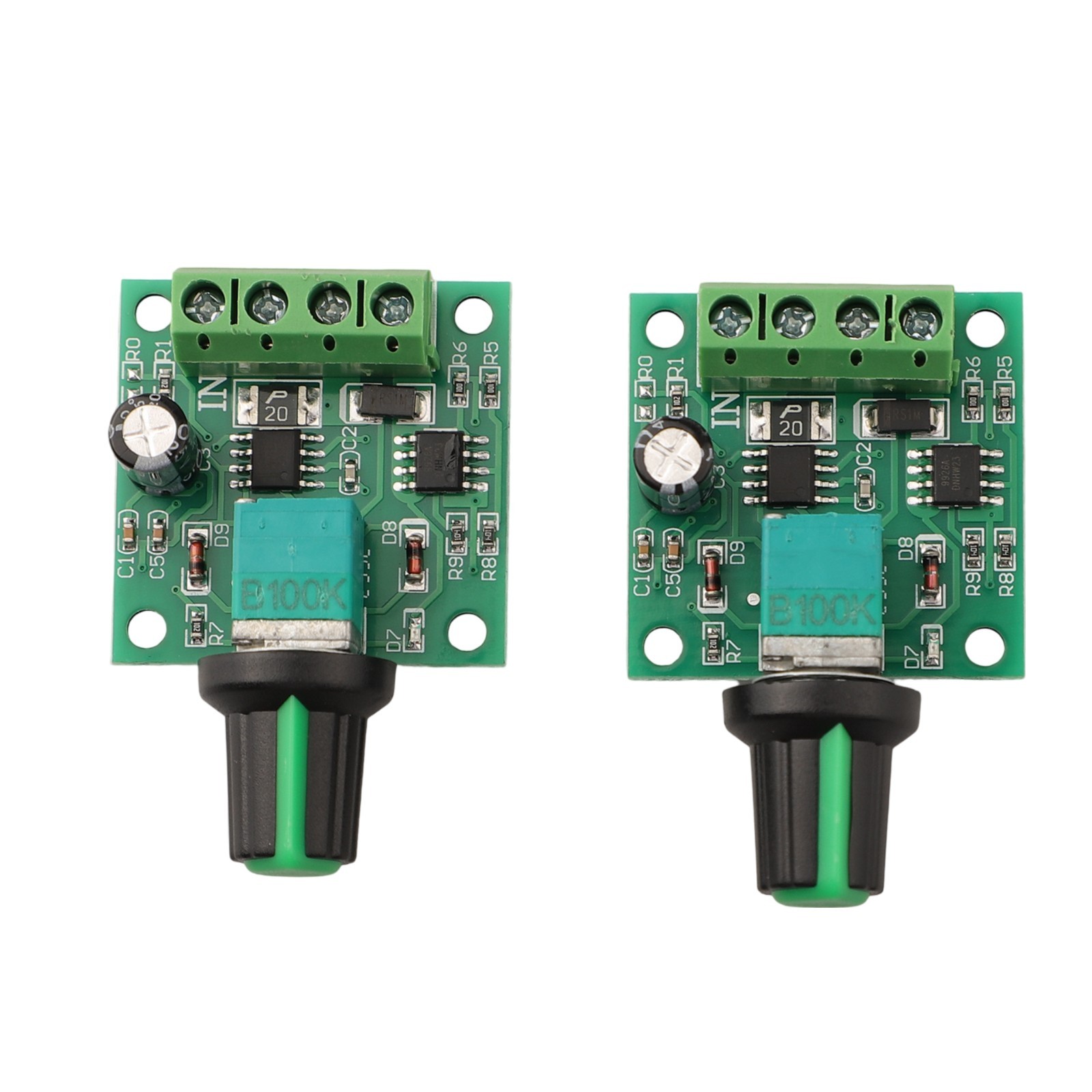 2x For PWM Motor Controller 2A Low Voltage DC LED Dimmer 1.8v for 3v 5v 6v 12v