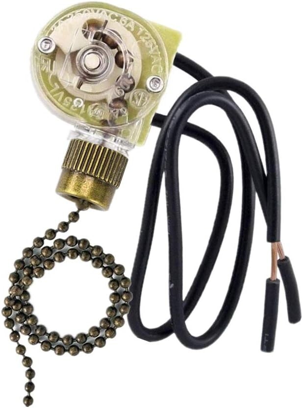 Ceiling Fan Light Switch Zing Ear Pull Chain Switch ZE-109 Fan Light Switch