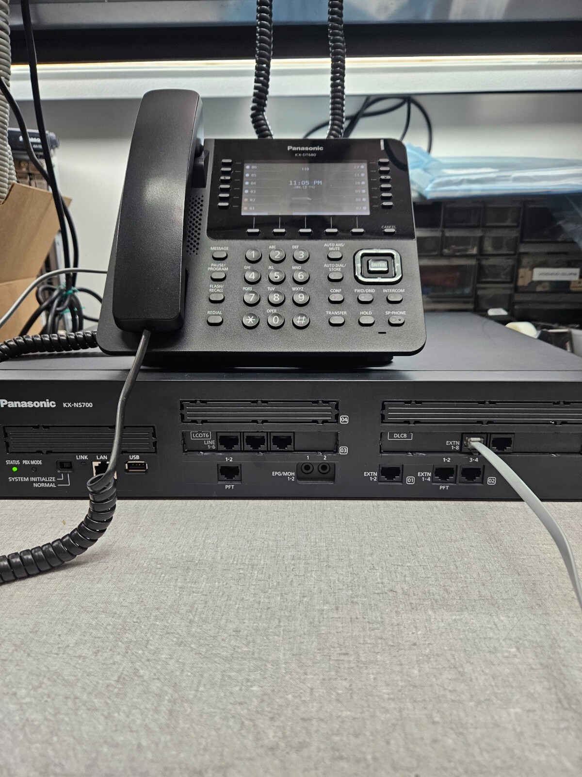 Panasonic KX-NS700 with 9.00.160 (6X8)