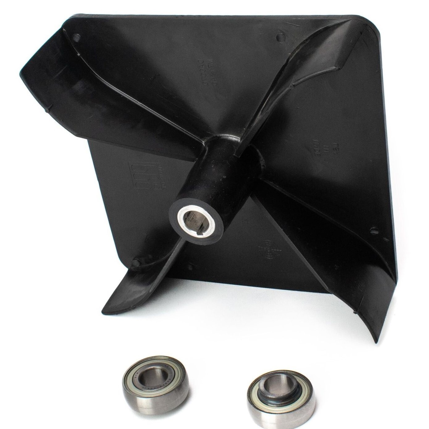 John Deere Power Flow Rotor w/ bearings (2) - Part # JD9217 M71340