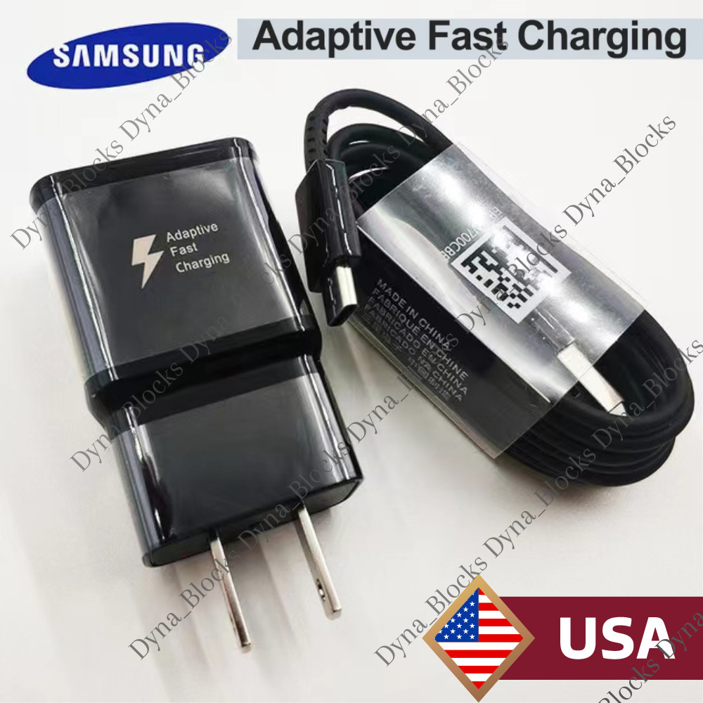 For Samsung Galaxy Adaptive Fast Charger Kit with USB C/ Type C Cable Wall Block