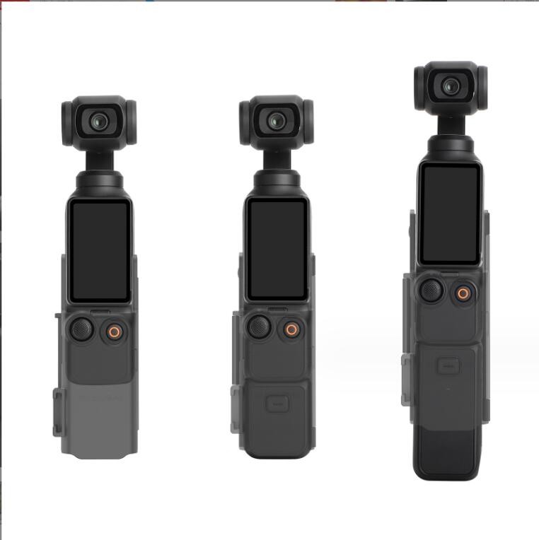 For Osmo Pocket 3 Expansion Adapter Protection Frame Extension Handle Bracket ##