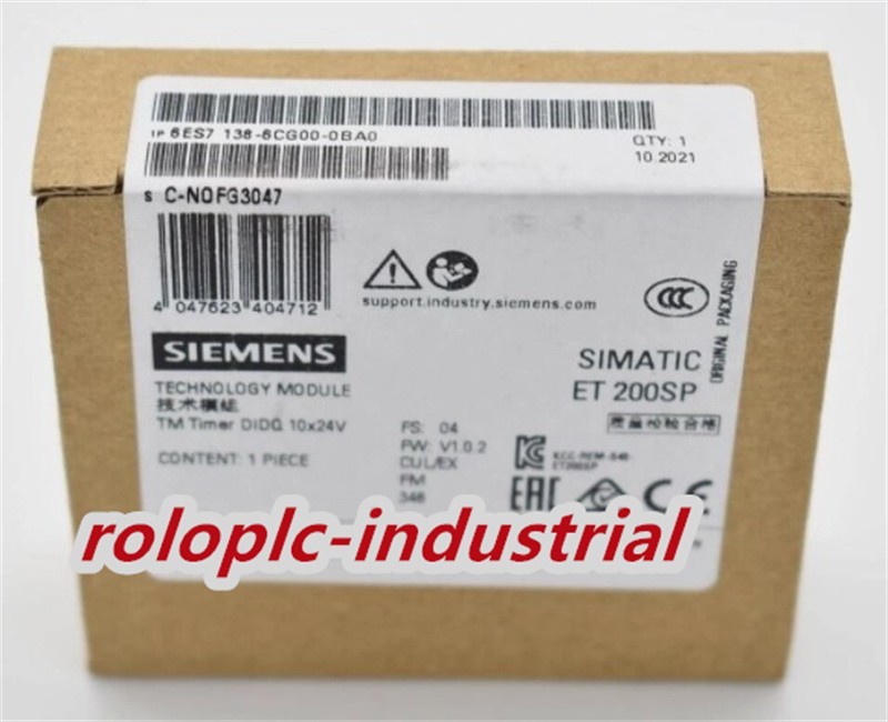 New In Box Siemens 6ES7 138-6CG00-0BA0/6ES7138-6CG00-0BA0 Module