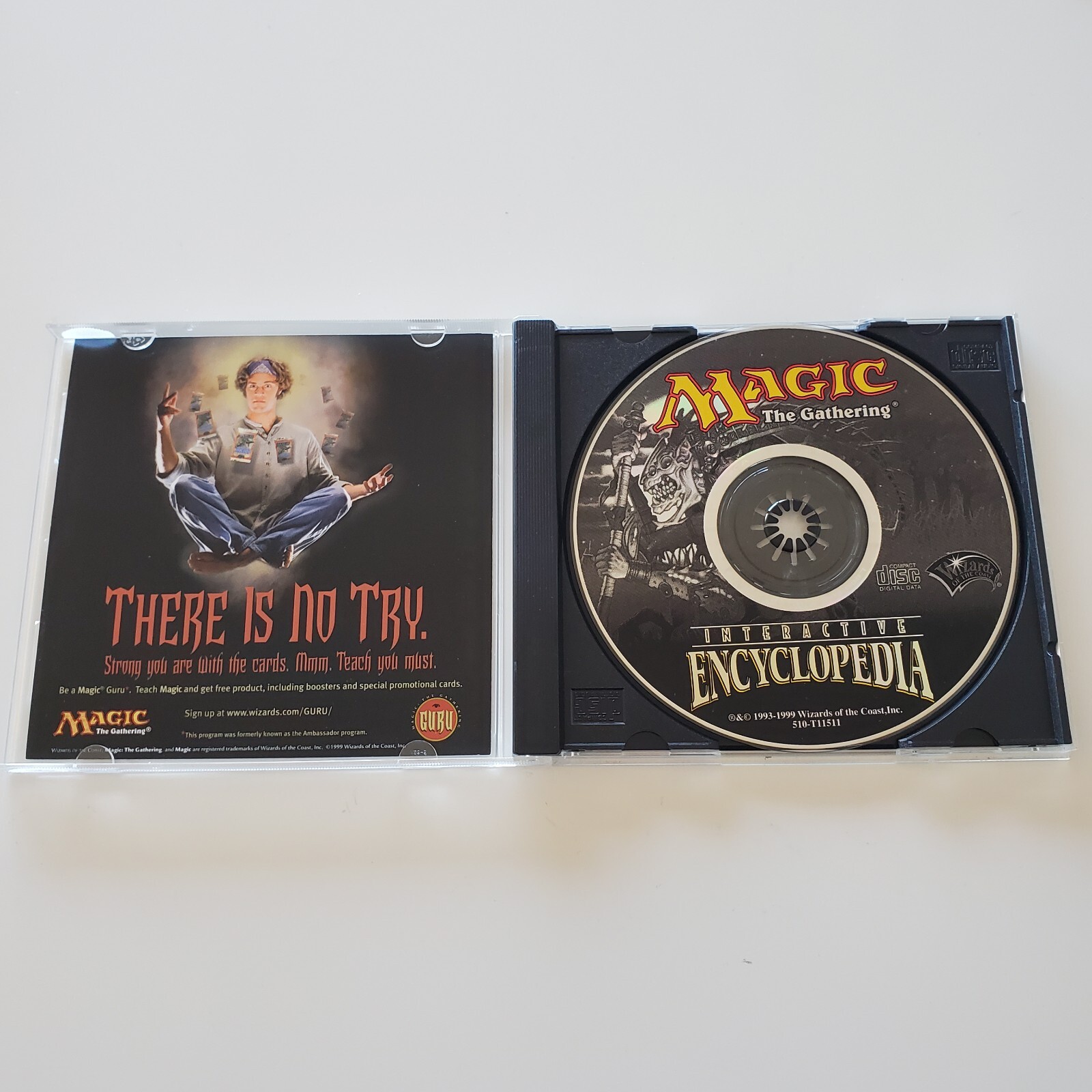 Magic The Gathering Interactive Encyclopedia (PC CD-ROM, 1999) TESTED & WORKING