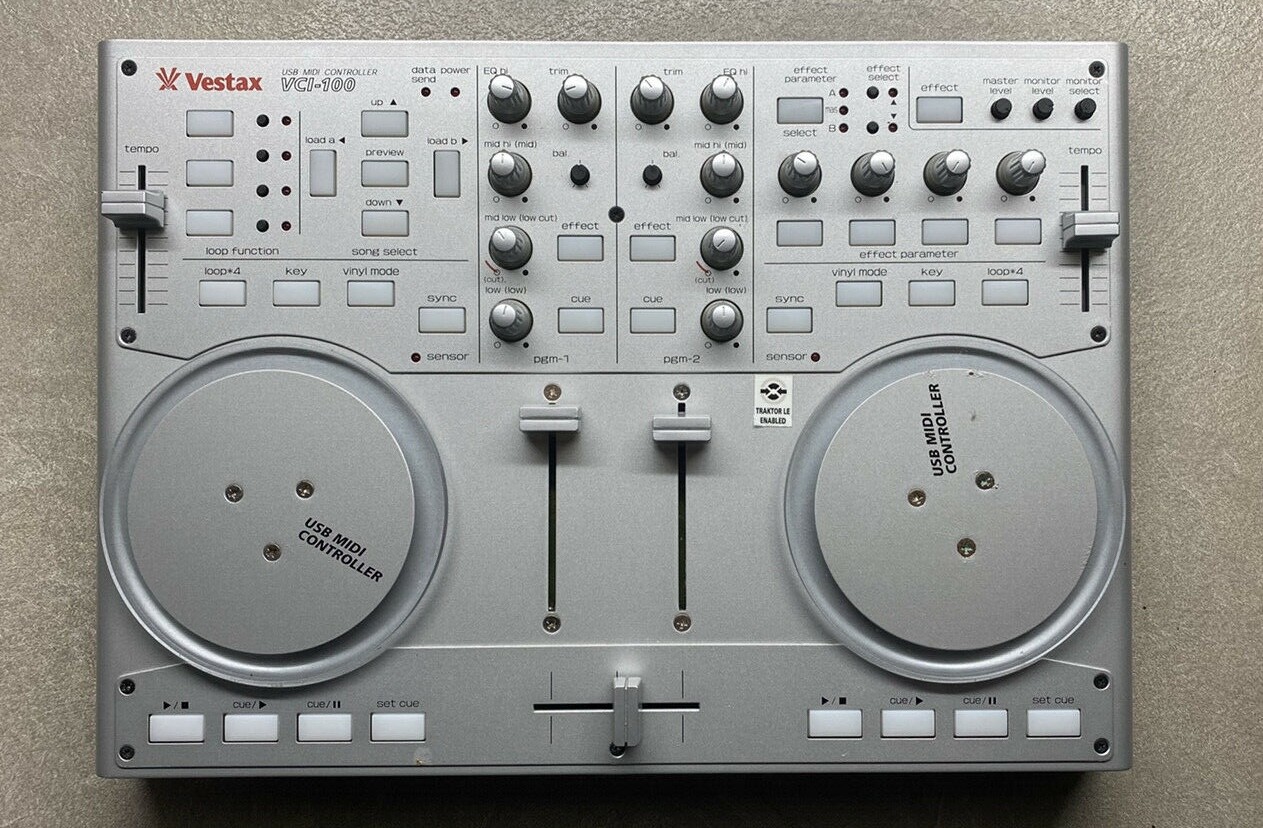 Vestax vci-100 Midi controler