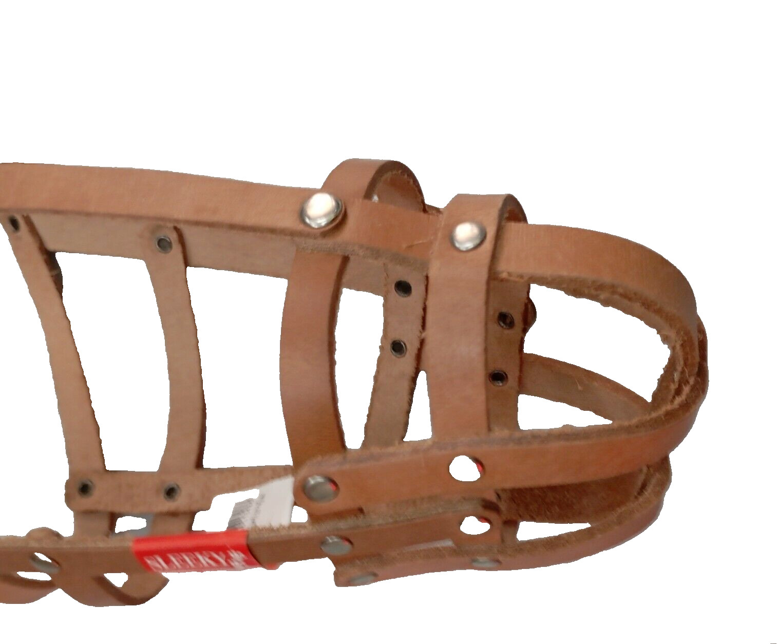 Sleeky Leather dog muzzle small size NO.1 Free Shipping