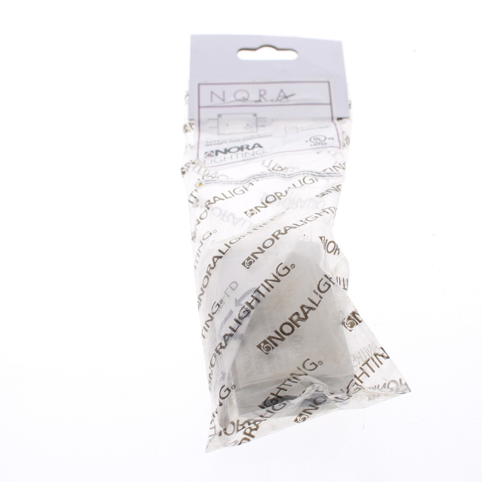 Nora Lighting Straight Rail Conductive Connector Silver NRS90-P81S
