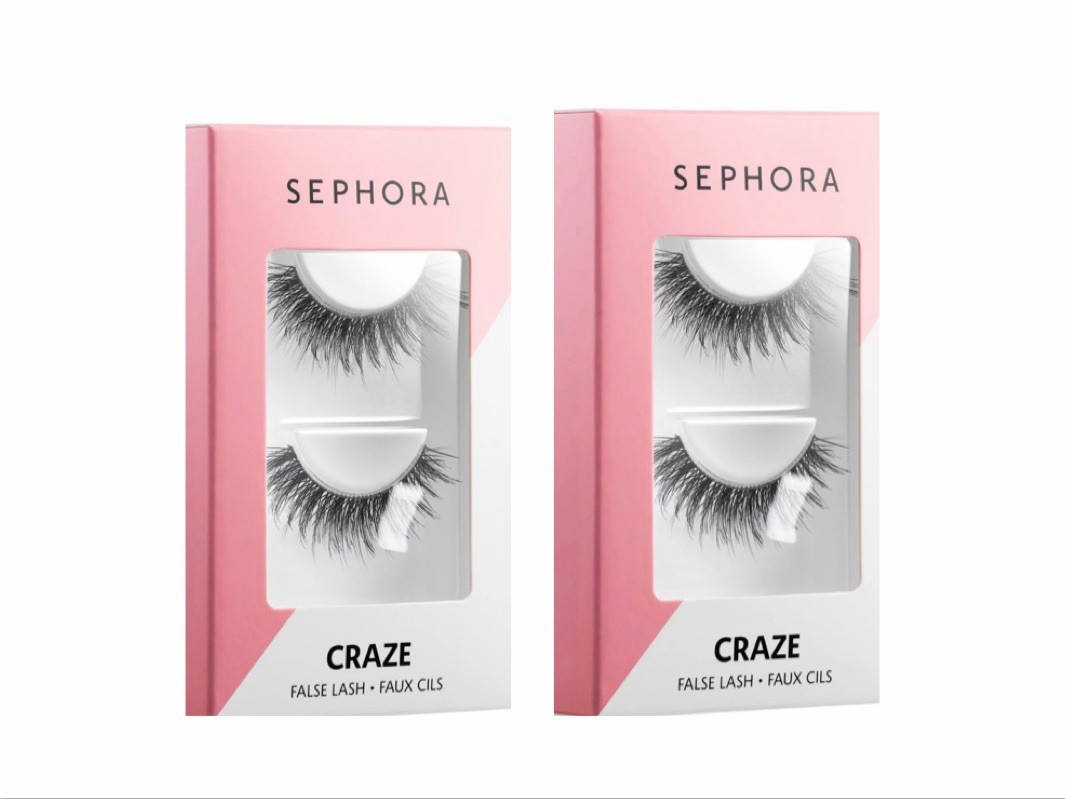 Sephora False Lashes Irresistible Vegan CRAZE 4 PACK