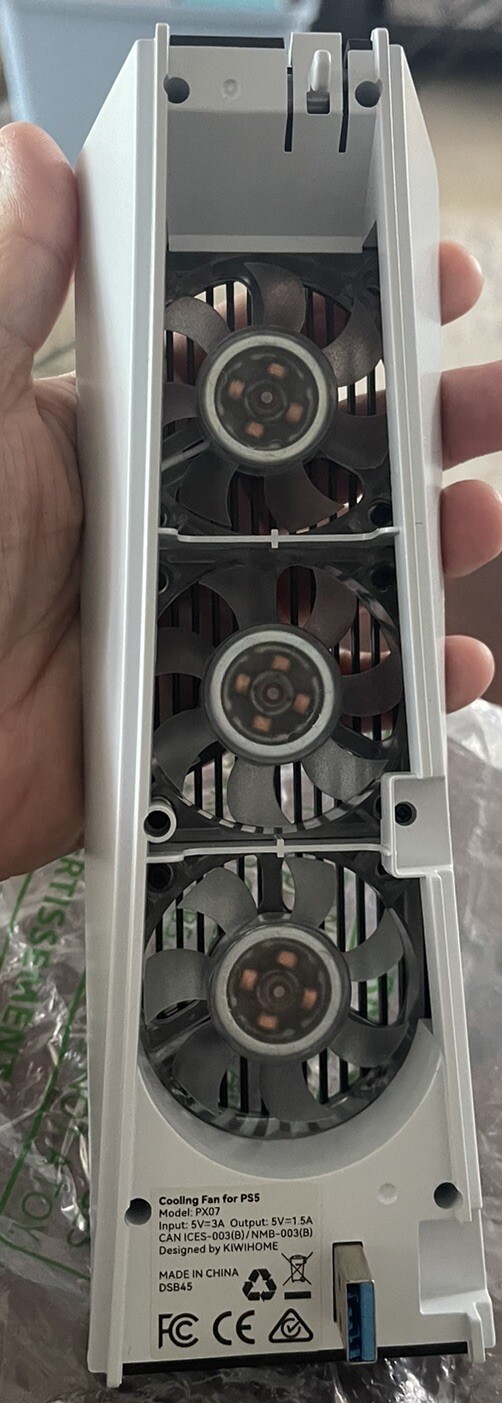 For PS5 PlayStation 5 Console Host Cooling Fan Cooler Game External Accessorie
