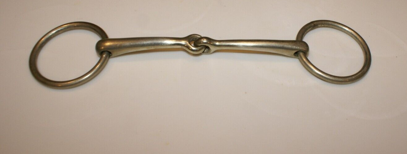 5 3/4" Herm Sprenger Aurigan Snaffle Bit Vintage Brass in Excellent Condition!
