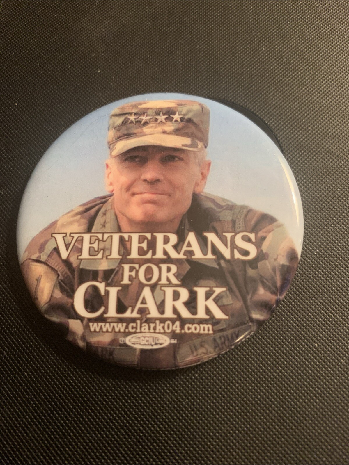 Wesley Clark Presidential Campaign Pinback Button