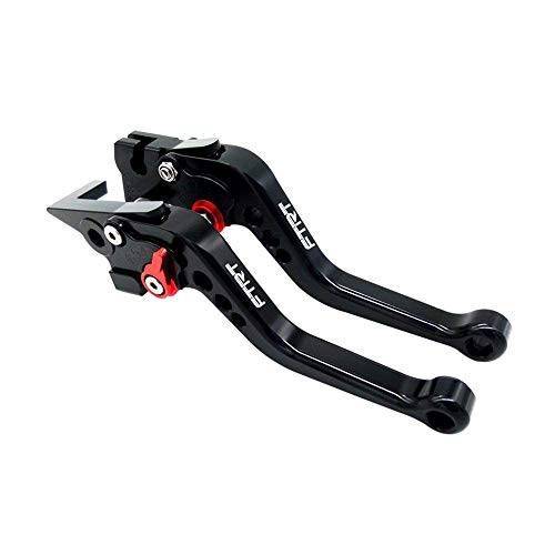 Short Brake Clutch Levers MT07 FZ07 MT09 FZ09 XJ6 FZ1 FZ6R FZ8 XSR700 900 Black