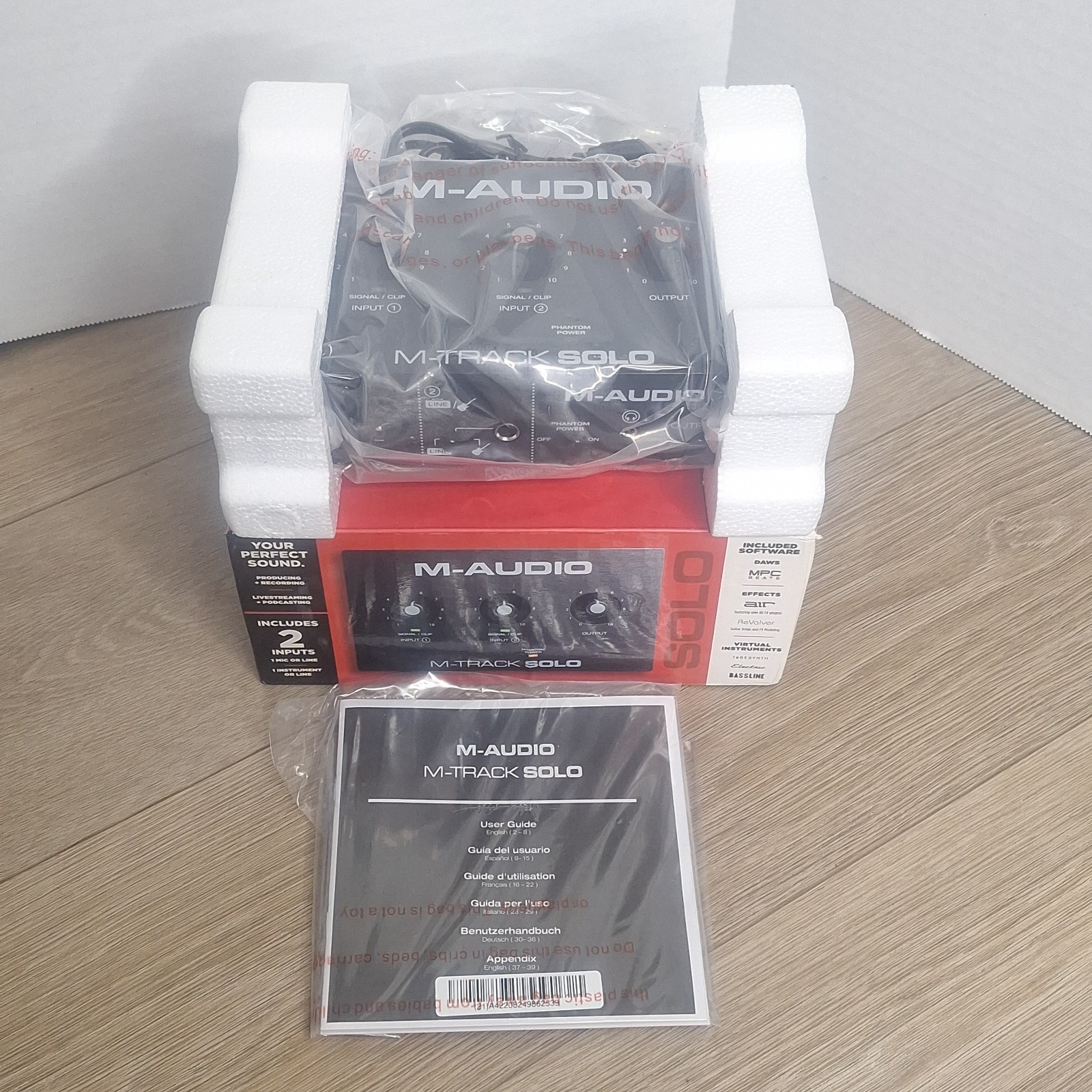 M-Audio M-Track Solo USB Audio Interface