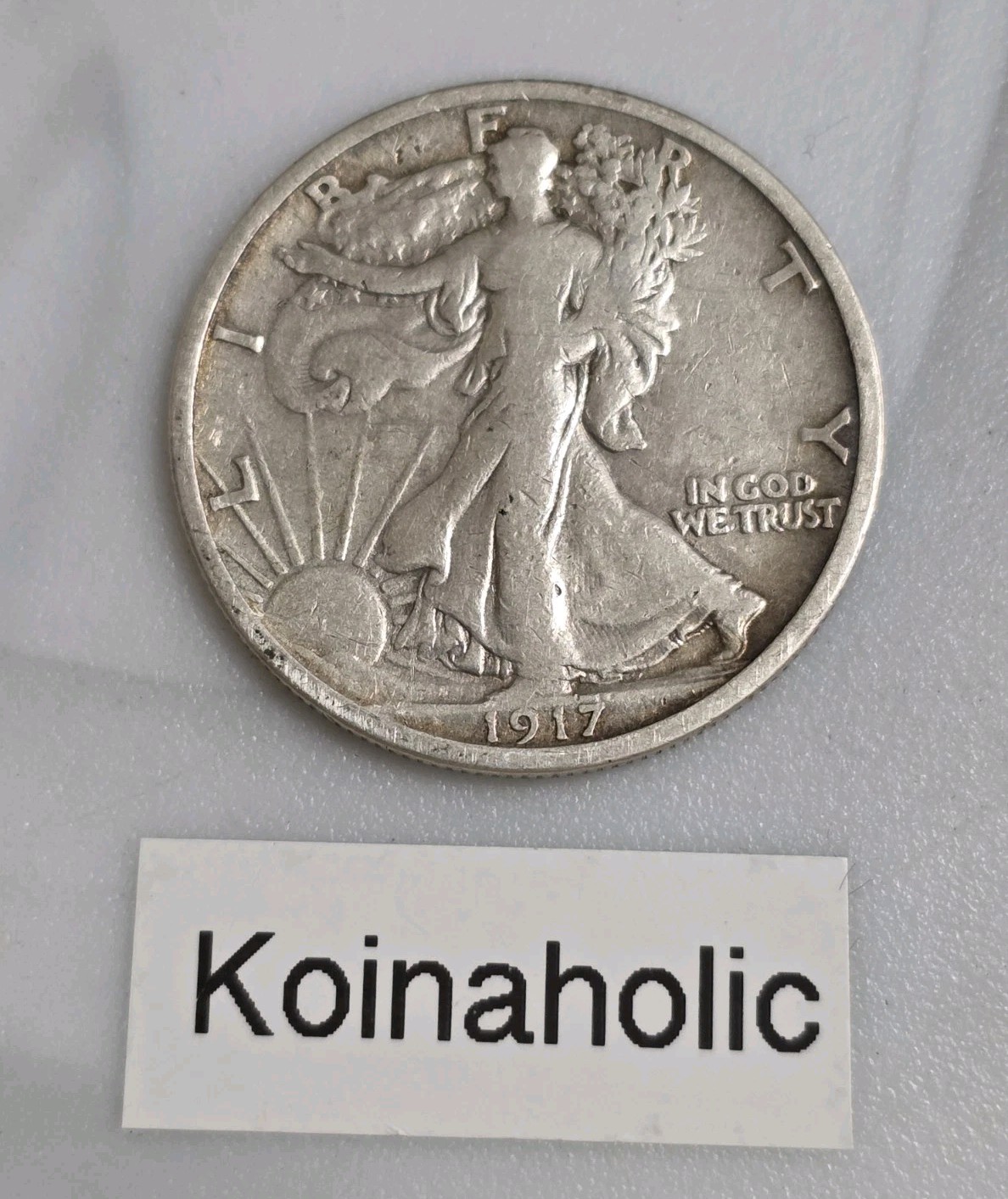 1917 PDS Walking Liberty Half Dollars, 50c Reverse Mint Marks 🔥From Storage🔥