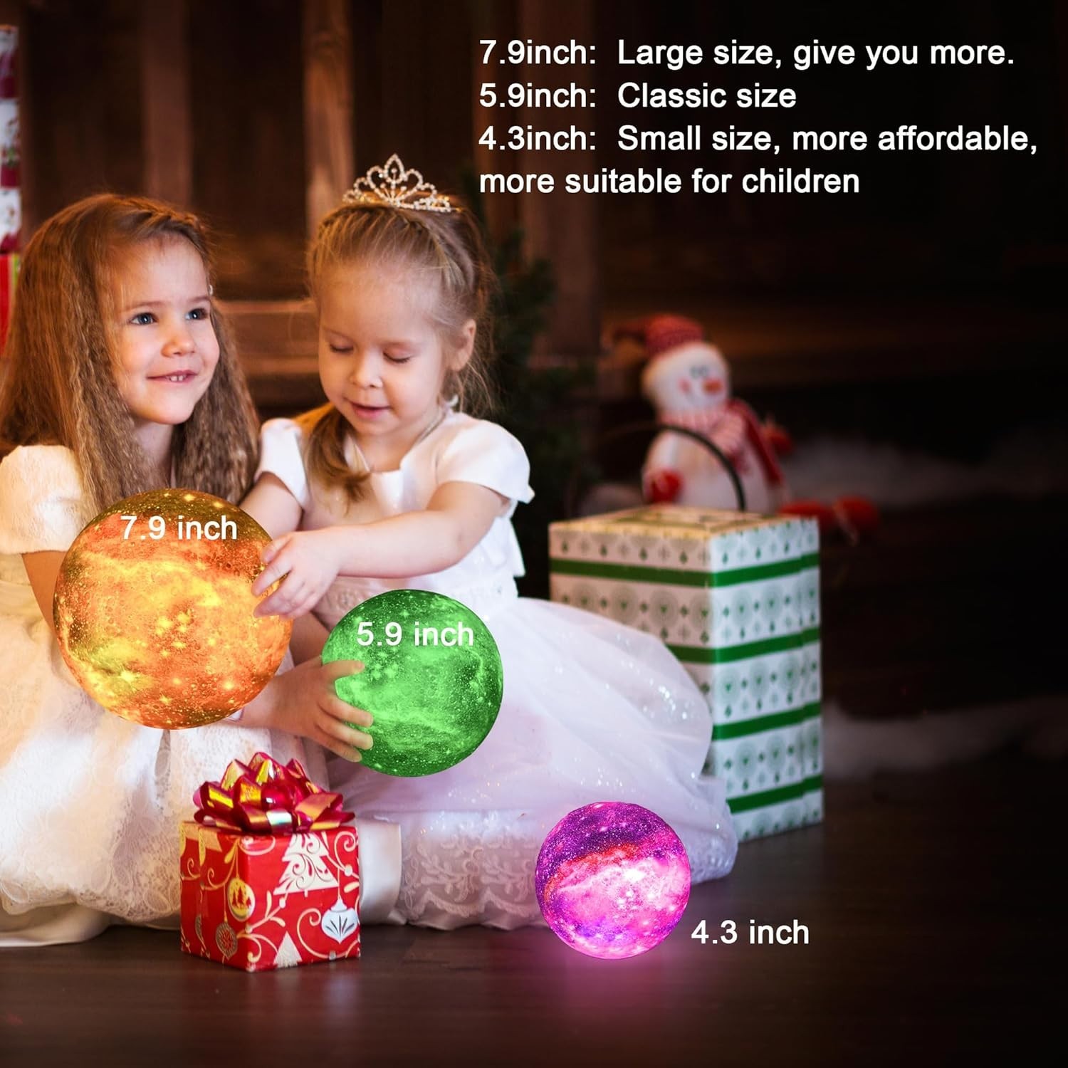 Energy Efficient Color Changing Globe Light with Timer and Rechargeable Battery