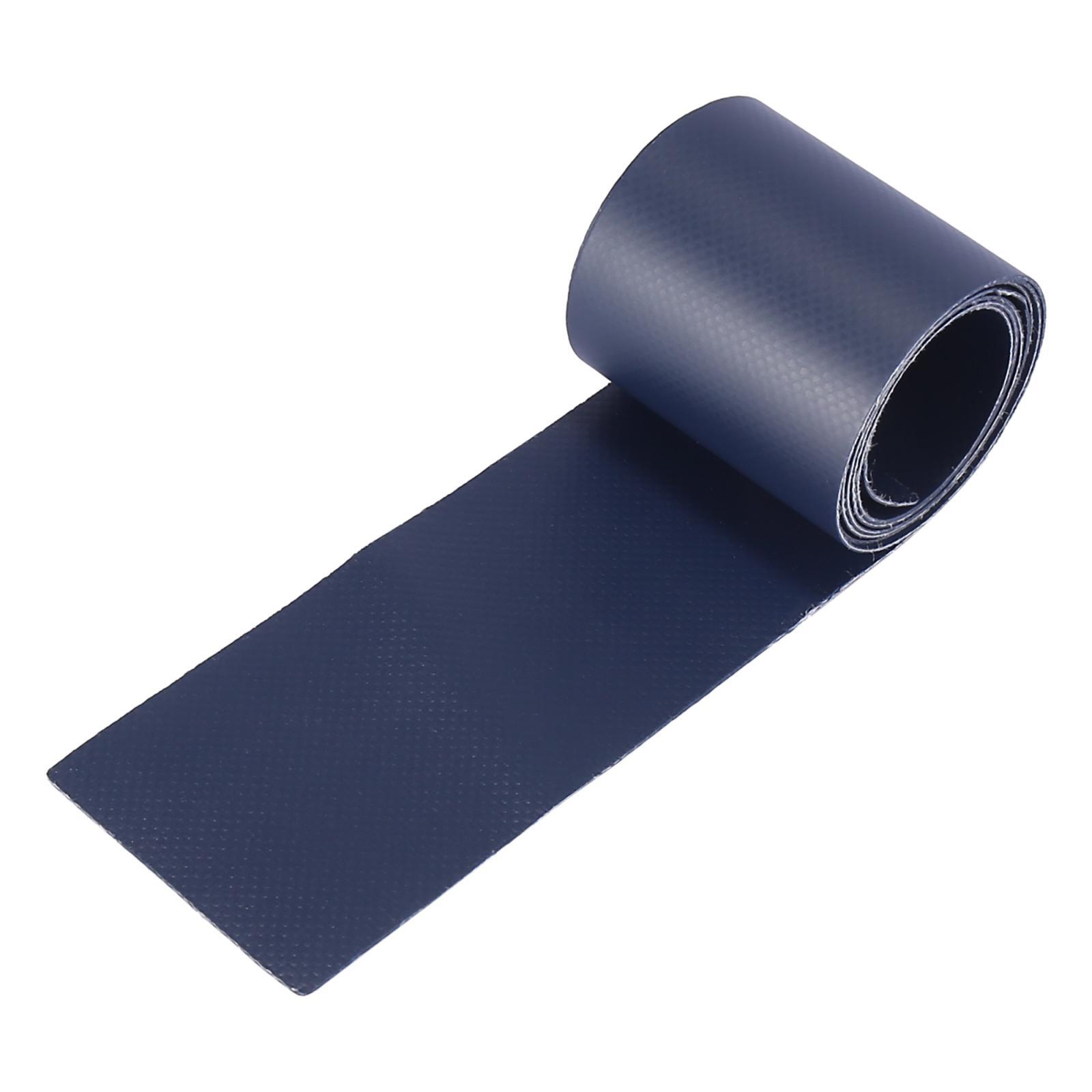 5x100cm PVC kayak repair patches for dinghy boats canoe blue
