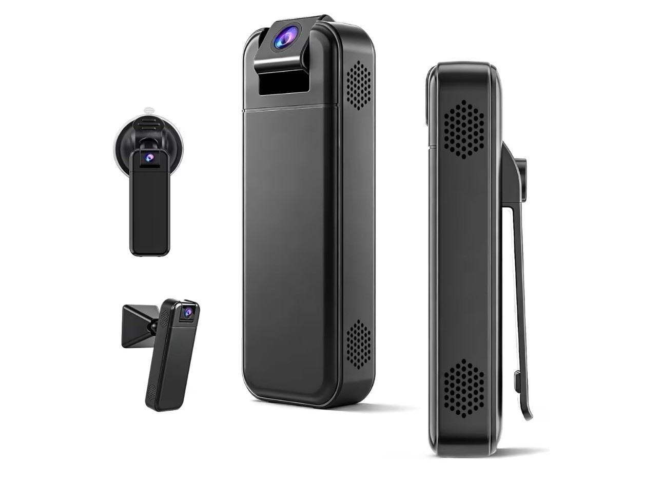 Mini Body Camera 1080P WiFi Wearable POV Cam w/ Audio Night Vision