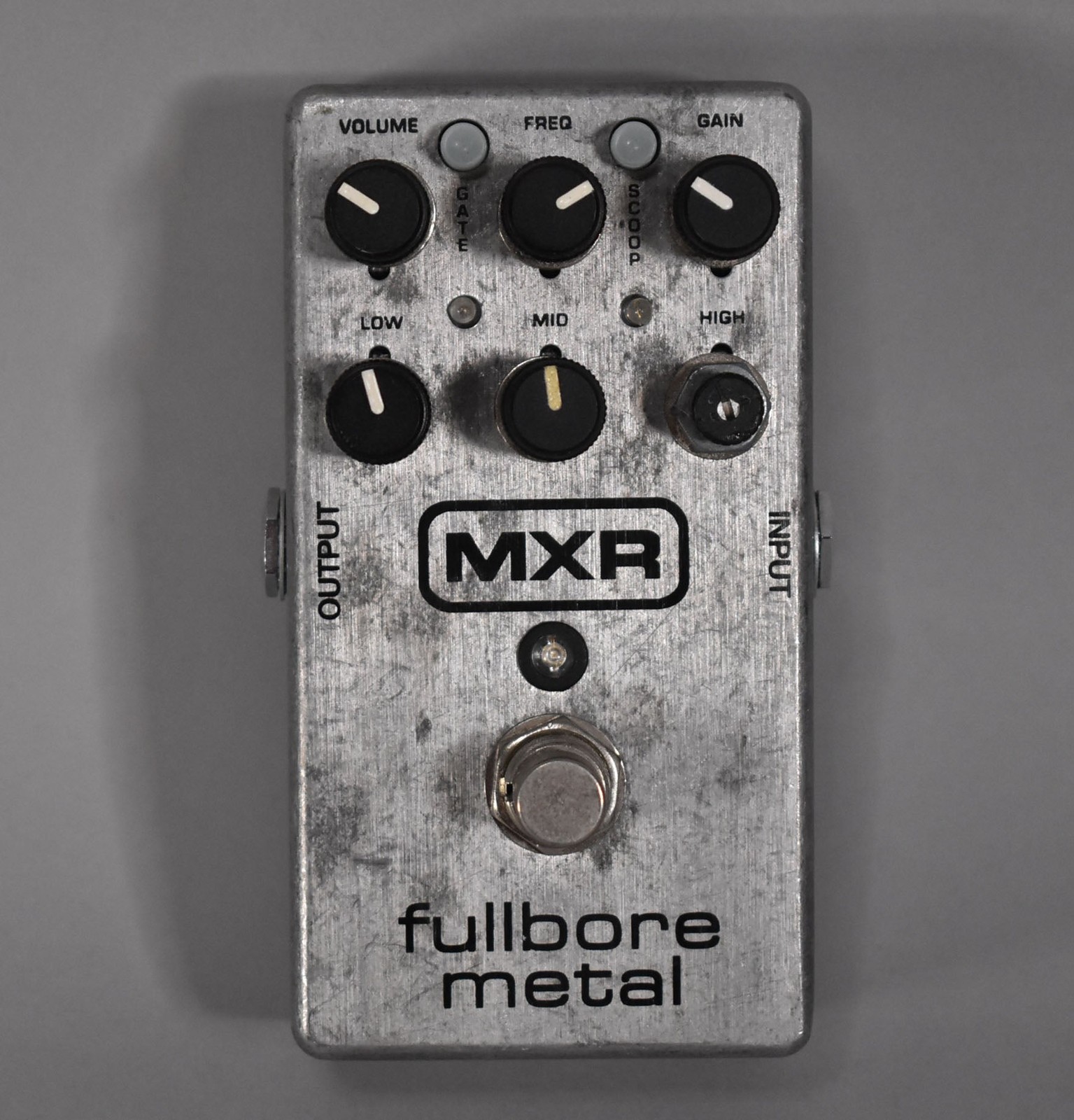 MXR M116 Fullbore Metal Distortion Pedal Silver
