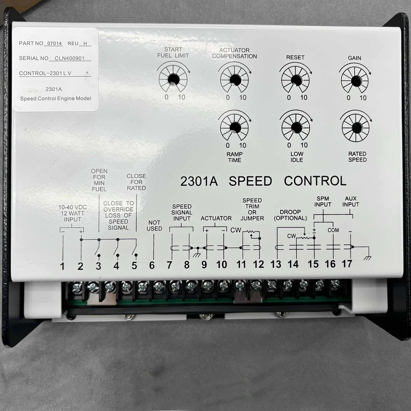 9907-014 2301A for WOODWARD controller Brand New