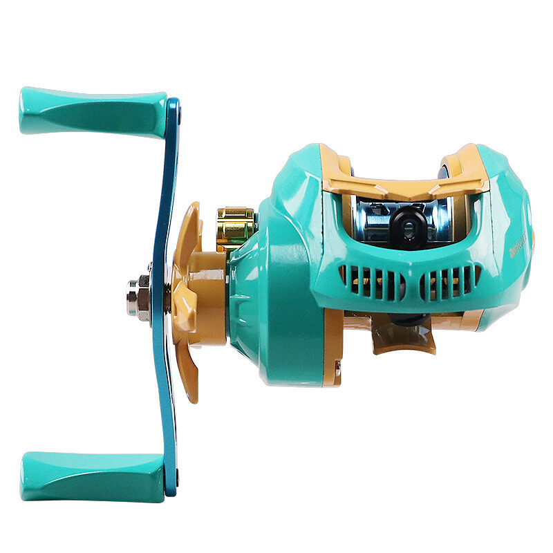 Colorful New Design Baitcast Reel Gear Ratio7.2:1 Ball Bearings18+1 Lure Fishing