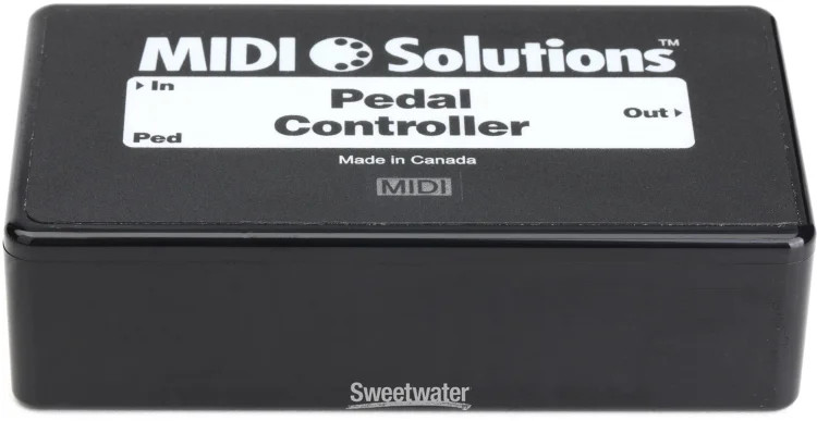 MIDI Solutions Pedal Controller Expression Pedal MIDI Data Generator