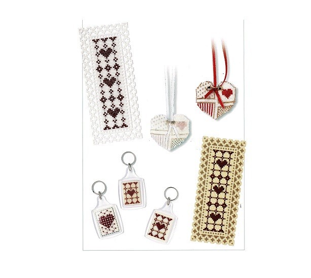 HEARTFELT GIFTS  CROSS STITCH PATTERN  ONLY   XO  VY