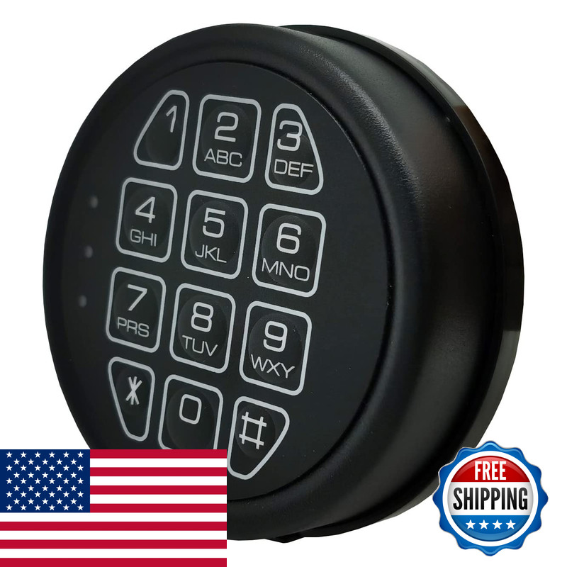 Yosec Gun Safe Replacement Lock Electronic Black Keypad Safe Lock E-816B
