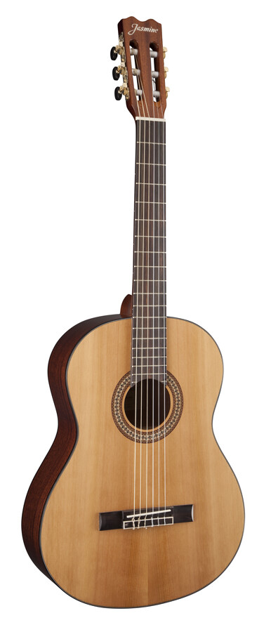 Jasmine JC25CE-NAT J-Series Nylon-String Solid Top Classical Guitar