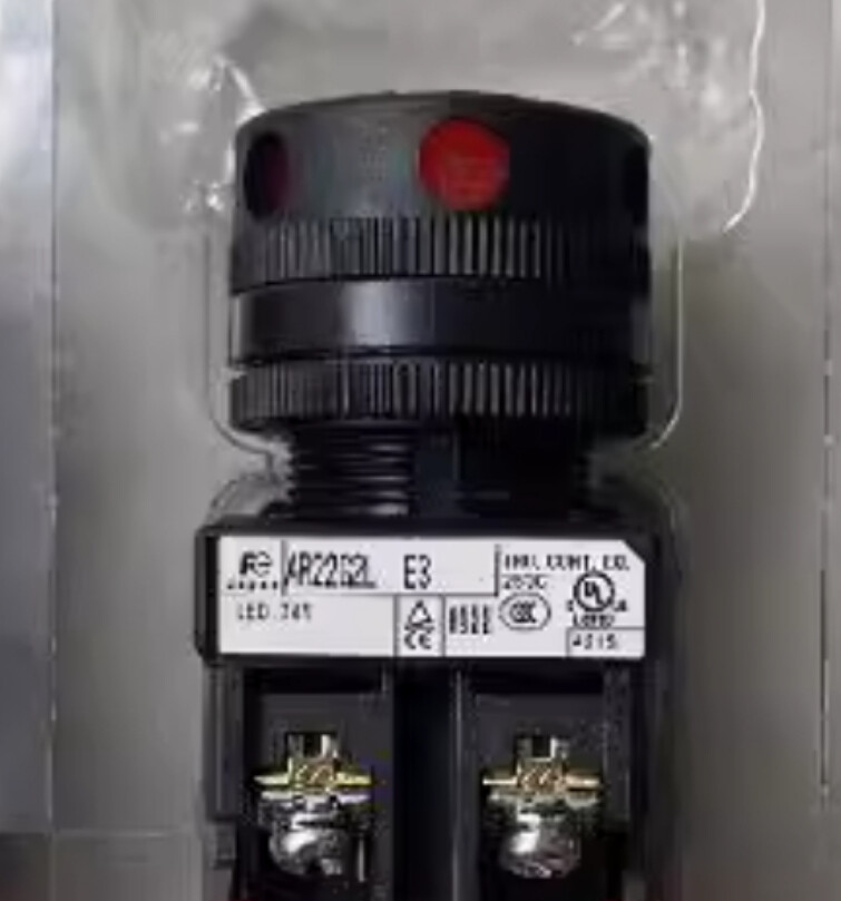 1PCS Fuji Electric Pushbutton switch with light AR22G2L /AR22G2L-01E3R 1NC