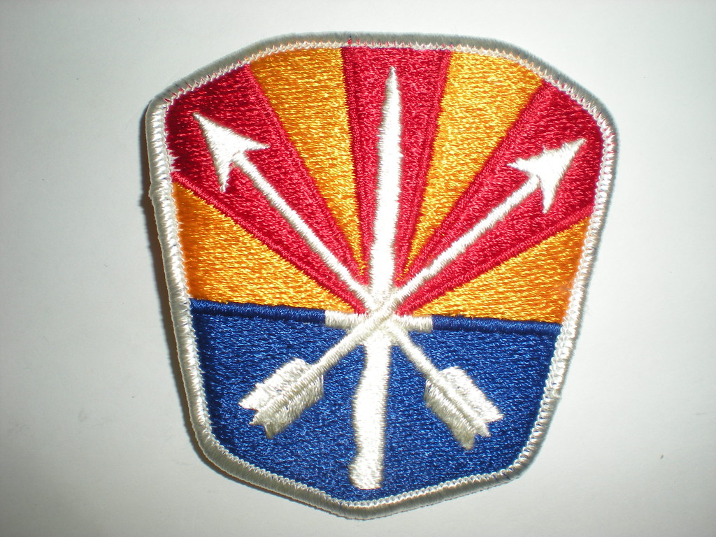 ARIZONA  NATIONAL GUARD HQ PATCH (NEW) - COLOR