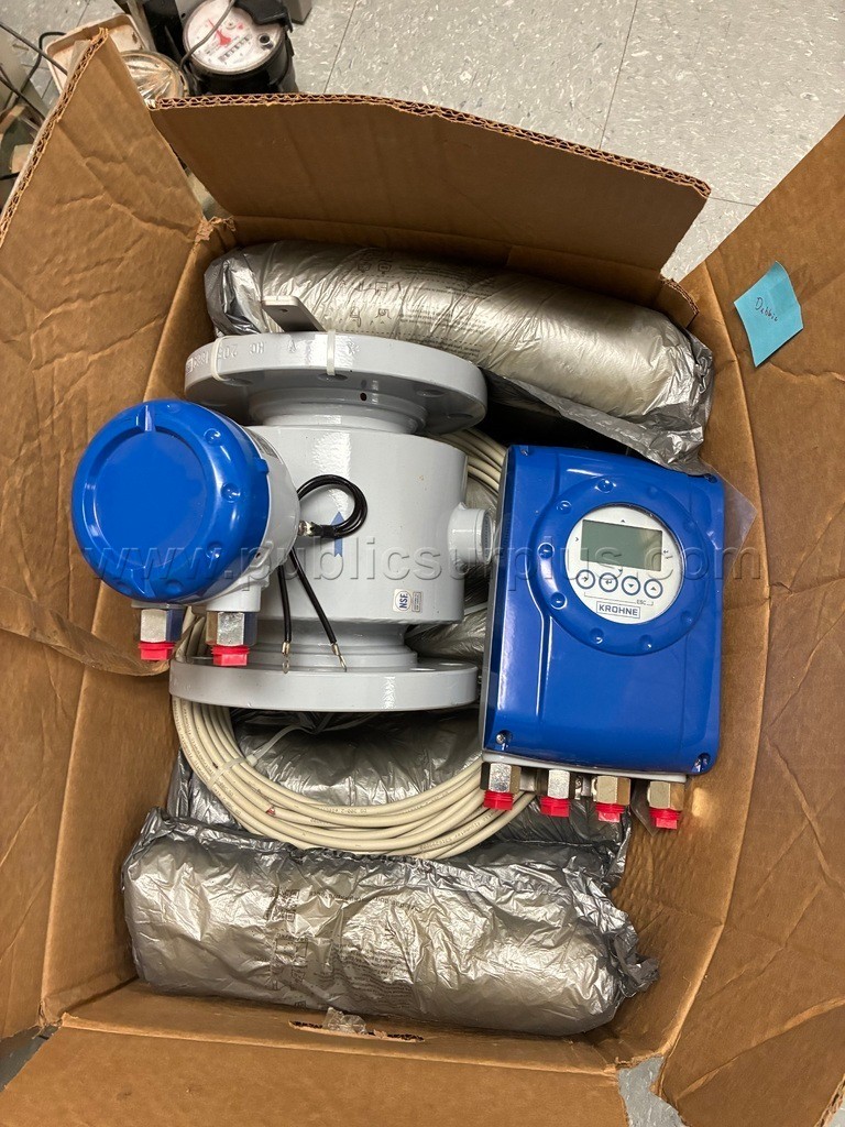 Krohne Optiflux 2000F 4" Electromagnetic Flow Meter DN100 ASME150 NEW/UNUSED