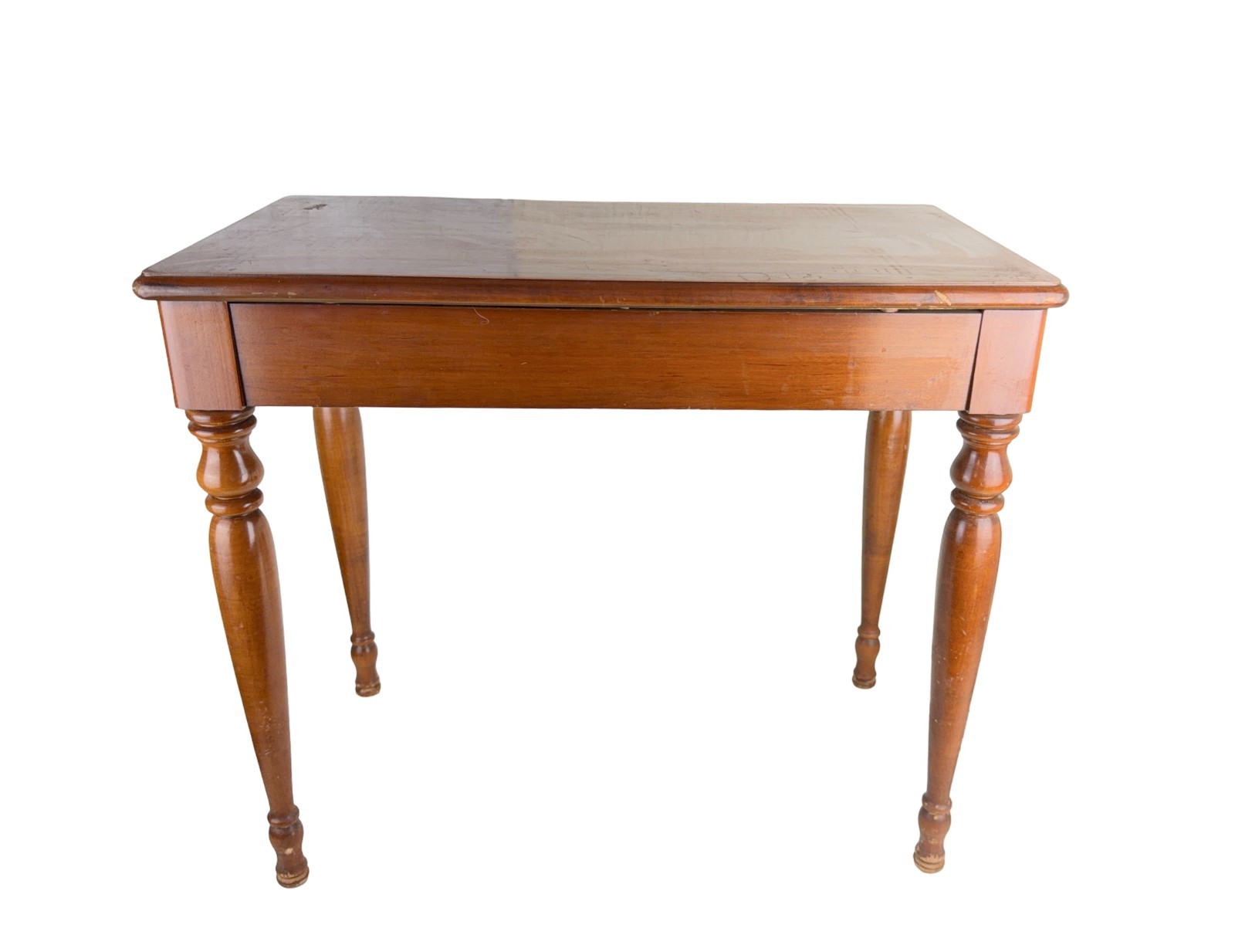 Vintage Ethan Allen Heirloom Maple Piano Bench 4070 EA Colonial Storage Seat