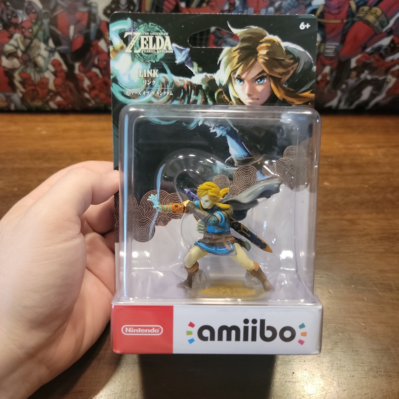 Nintendo amiibo The Legend of Zelda: Tears of the Kingdom - Link Figure - New -