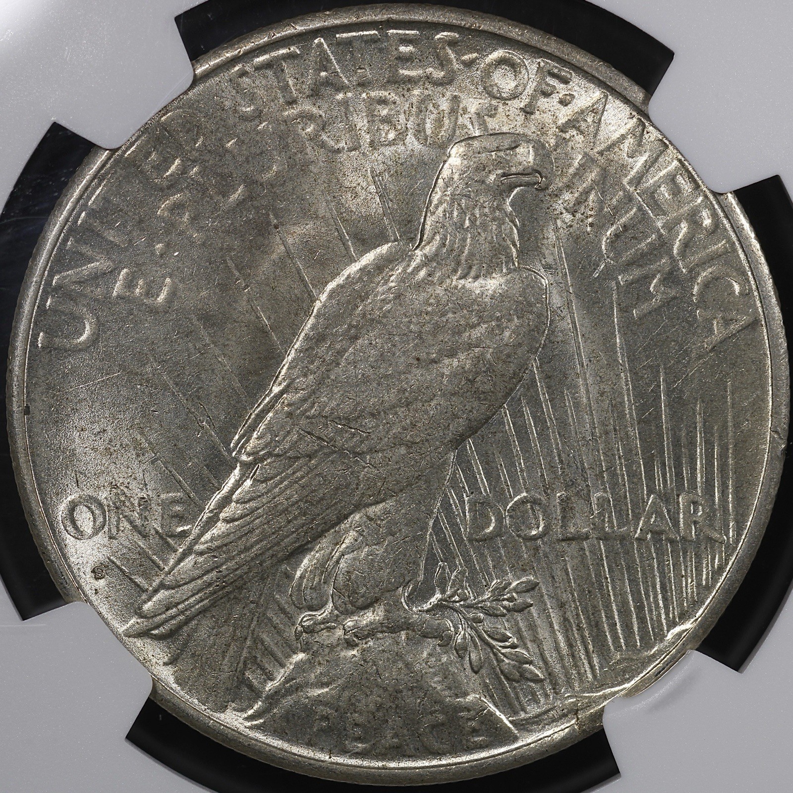 1935-S Peace Dollar - $1 NGC MS62 - Lustrous Example!
