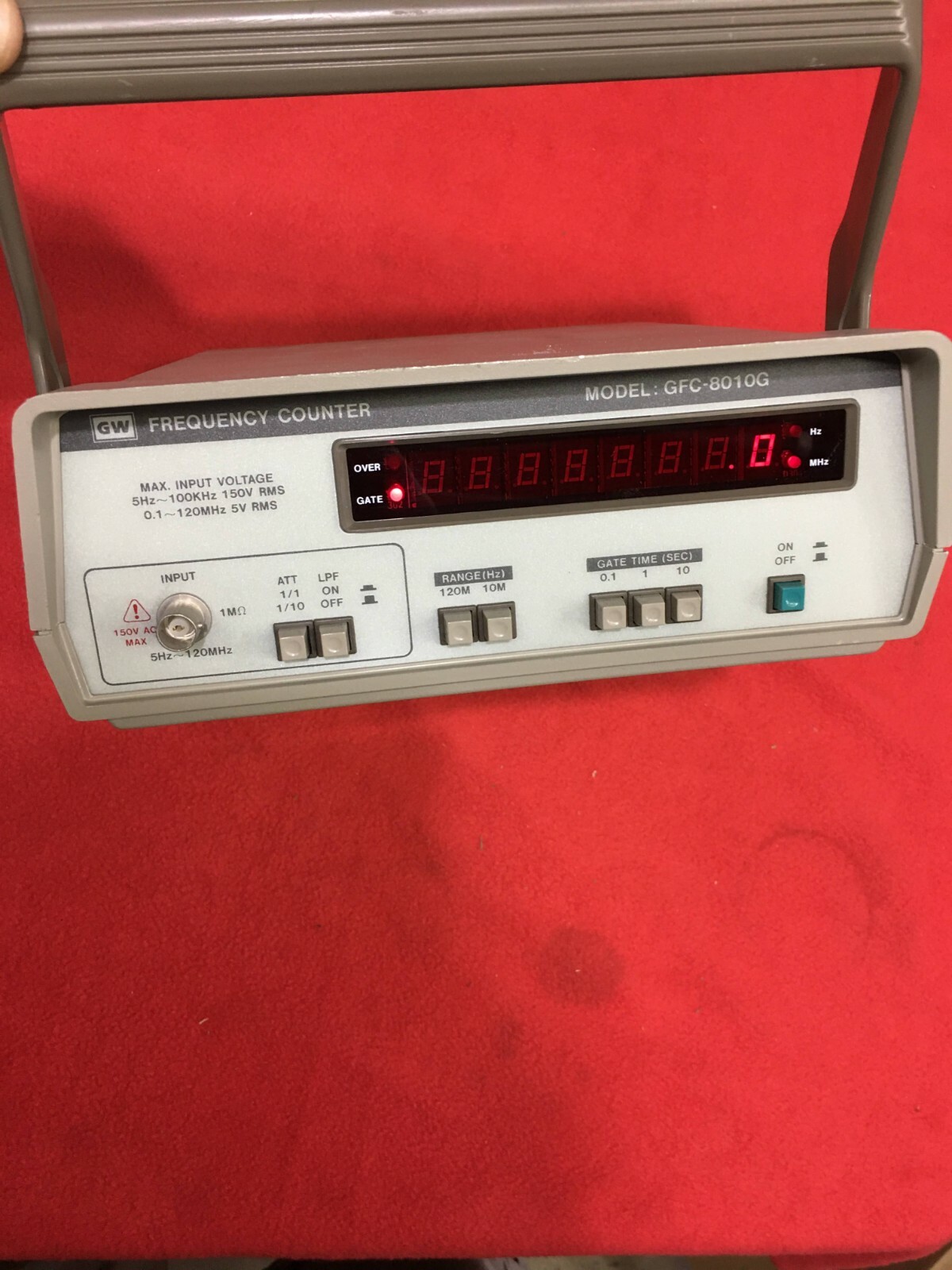 Good Will Instrument Co. GW GFC-8010G Frequency Counter
