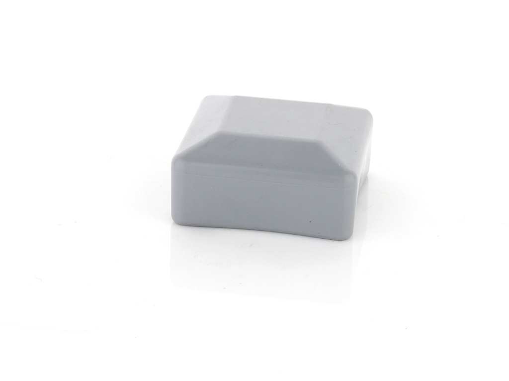 Fence Post Cap 18x18mm Fence Caps Grey - Post Cap Pyramid Square