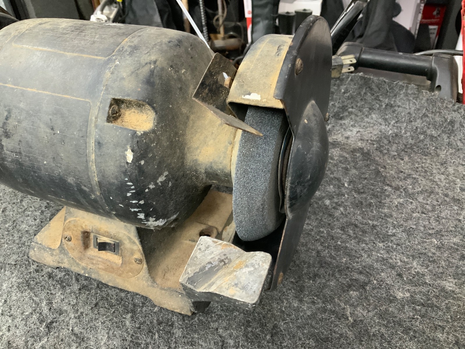 Vintage Sears Craftsman Bench Grinder 1/3HP Model